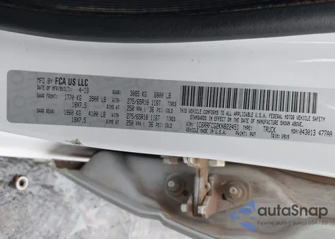 2019 Ram 1500 Tradesman Quad Cab 4X4 6'4 Box from USA, damaged, VIN 1C6RRFCG2KN822451